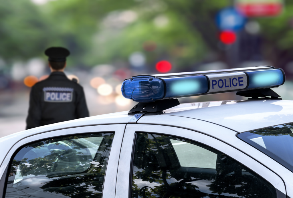 police and patrol car